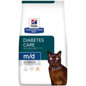 M/d для кошек лечение сахарного диабета, 1.5кг
