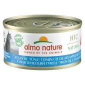 Консервы для кошек с атлантическим тунцом, 75% мяса , HFC Adult Cat Atlantic Tuna 70г