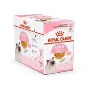 Упаковка 24шт. Кусочки в желе для котят: 4-12 мес. (Kitten Instinctive), 85г*24