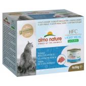 Набор 4 шт. по 50 г. Низкокалорийные консервы для кошек "Атлантический Тунец" (Natural Light Meal - Atlantic Tuna) 200г
