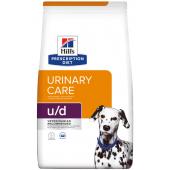 Сухой корм для собак U/D лечение мочекаменной болезни (Оксалаты, ураты) и почек, 4кг