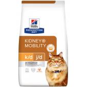 Сухой корм для кошек K/D + Mobility лечение почек + поддержка суставов, 1.5кг