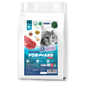 Корм Forward сухой для стерилизованных кошек и кастрированных котов с говядиной 5кг 