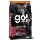 Корм GO! беззерновой для щенков и собак с лососем для чувствительного пищеварения, Sensitivity + Shine Salmon Dog Recipe, Grain Free, Potato Free, 1.59 кг