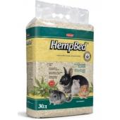  Подстилка из пенькового волокна для  мелких домашних животных, кроликов,грызунов HEMP BED (30л), 3кг