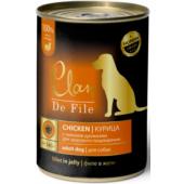Clan De File консервы для собак (с курицей)