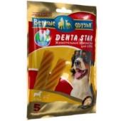 Лакомство "DENTA STAR" для чистки зубов собак весом от 10 кг, 225г