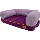 Лежанка диван "Ампир" мебельная ткань (лиловый/баклажан), 54*38*13 см