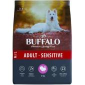 Mr.Buffalo ADULT M/L SENSITIVE корм для собак средних и крупных пород с индейкой, 2кг