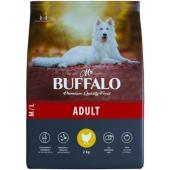 Mr.Buffalo ADULT M/L корм для собак средних и крупных пород с курицей, 2кг