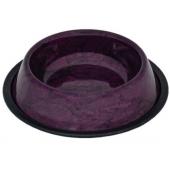 Миска с нескользящим покрытием "Катора", фиолетовый гранит, 710мл