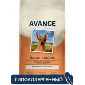 Полнорационный сухой корм для взрослых собак малых пород с индейкой и бурым рисом (Mini Adult), 0.8кг