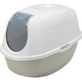 Туалет-домик SmartCat с угольным фильтром, 54х40х41см, теплый серый (RECYCLED Smart cat) 