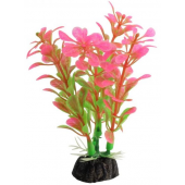 Растение 1031LD "Альтернантера" розовая, пластик/керамика, 10 см