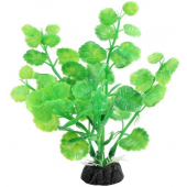 Растение 1033LD "Щитолистник" зеленый, пластик/керамика, 10 см