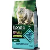 Cat BWild GRAIN FREE беззерновой корм из трески для взрослых кошек, 1.5кг