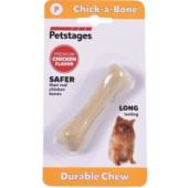 Игрушка для собак Chick-A-Bone косточка с ароматом курицы, 8 см, очень маленькая