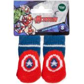 Носки для собак Marvel Капитан Америка, размер S, 2,5*6см