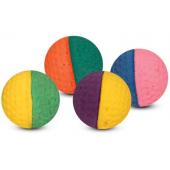 Игрушка для кошек "Мяч для гольфа" разноцветный, d4см, 4шт.