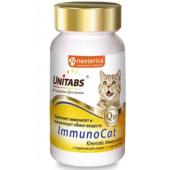 Витамины для кошек ИммуноКэт с Q10,  укрепление иммунитета, 120таб