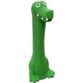 Игрушка для собак "Дракоша", зеленый, 17см