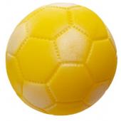 Игрушка для собак "Мяч футбольный", желтый, 7,2см