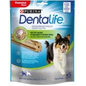 Лакомство для собак средних пород "Здоровые зубы и десна", DentaLife Medium