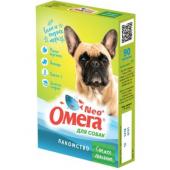 Омега Neo +  Мультивитаминное лакомство для собак "Свежее дыхание" с мятой и имбирем, 90 таб.