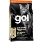 Беззерновой для котят и кошек с ягненком и мясом дикого кабана (GO! CARNIVORE GF Lamb + Wild Boar Recipe CF)