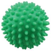 Игрушка для собак "Мяч массажный №1" винил,  5,5см зеленый
