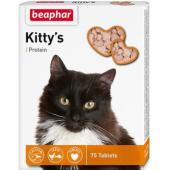 Кормовая добавка с протеином для кошек, Kitty's + Protein