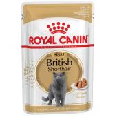 Паучи Кусочки в соусе для Британской Короткошерстной кошки старше 12 месяцев  British Shorthair