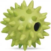 Игрушка для собак из ц/литой резины. Мяч с большими шипами с отверстием 9см (BW327)