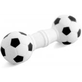 Игрушка для собак "Гантель футбольная" 17 см, винил (73048) 