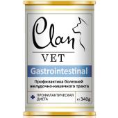 Clan Vet GASTROINTESTINAL Диетические консервы для собак Профилактика болезней ЖКТ