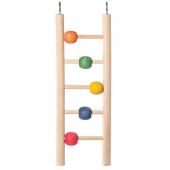Игрушка для птиц "Лестница с шариками", 23,5*7см