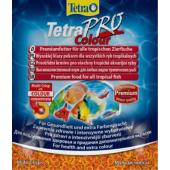 Корм для усиления насыщенности окраса, чипсы Tetra Pro Color Crisps 12г