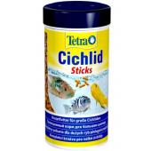 Корм для цихлид и крупных декоративных рыб, палочки Cichlid Sticks 250мл