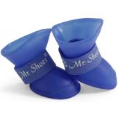 Сапожки резиновые "Mr.Shoes" для собак, синиие 4 шт. размер S (YXS202)