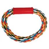 Верёвка цветная "Круг" с ручкой 25 см (0119XJ)