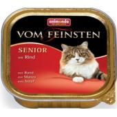 Консервы для кошек старше 7 лет с говядиной(Vom Feinsten Senior)