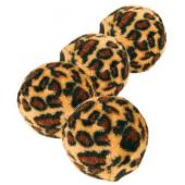 Набор мячиков "Леопард", Ф 3,5 см, 4 шт. (4109)