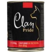 Clan Pride консервы для собак (с говяжьим сердцем и печенью)