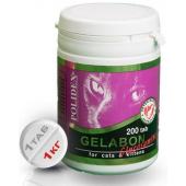 Gelabon plus Glucozamine Витаминный комплекс для кошек (при заболевании суставов), 200 таб.