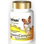 BrewersComplex Витамины с пивными дрожжами для собак мелких пород, 100 таб.