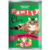 Clan Family консервы для кошек паштет из ягненка №28