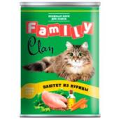 Clan Family консервы для кошек паштет из курицы №27