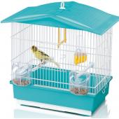 Клетка для птиц "Tiffany" 42*26*42 см голубая (02362)